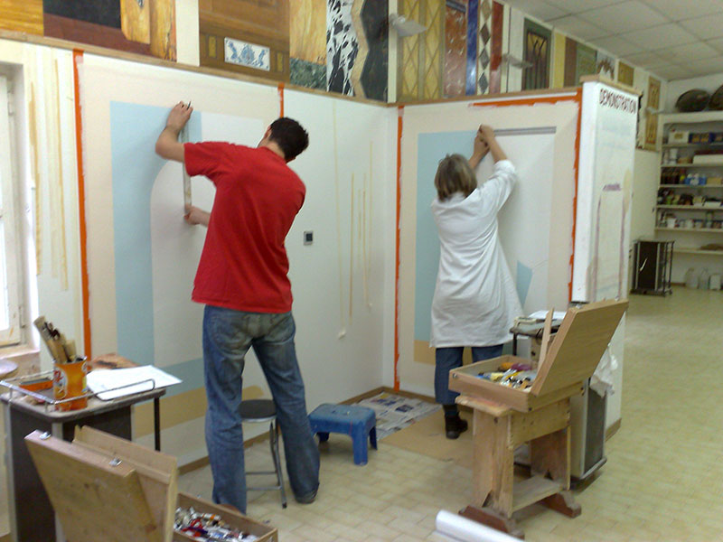 École Spéciale de Peinture Décorative de Ganagobie en Provence