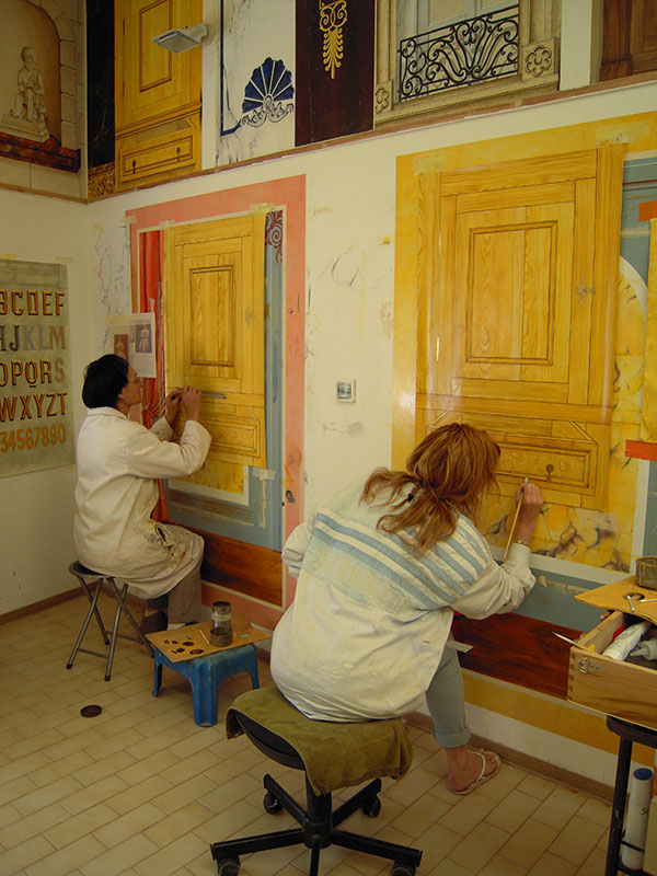 École Spéciale de Peinture Décorative de Ganagobie en Provence